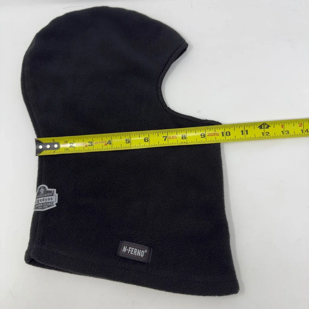 Ergodyne N-FERNO Black Fleece Balaclava Face Mask Winter Work‎ Gear 6823 Unisex